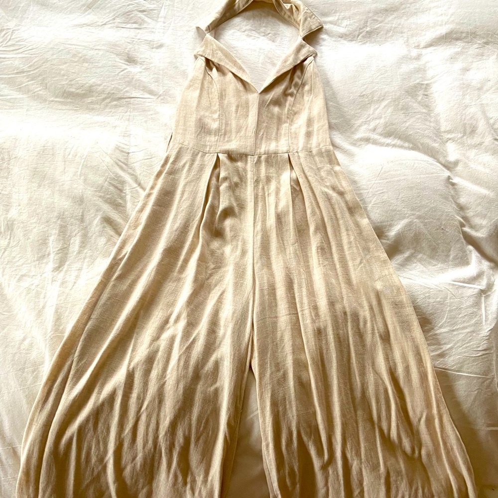 Charlie Holiday Ivory Jumpsuit